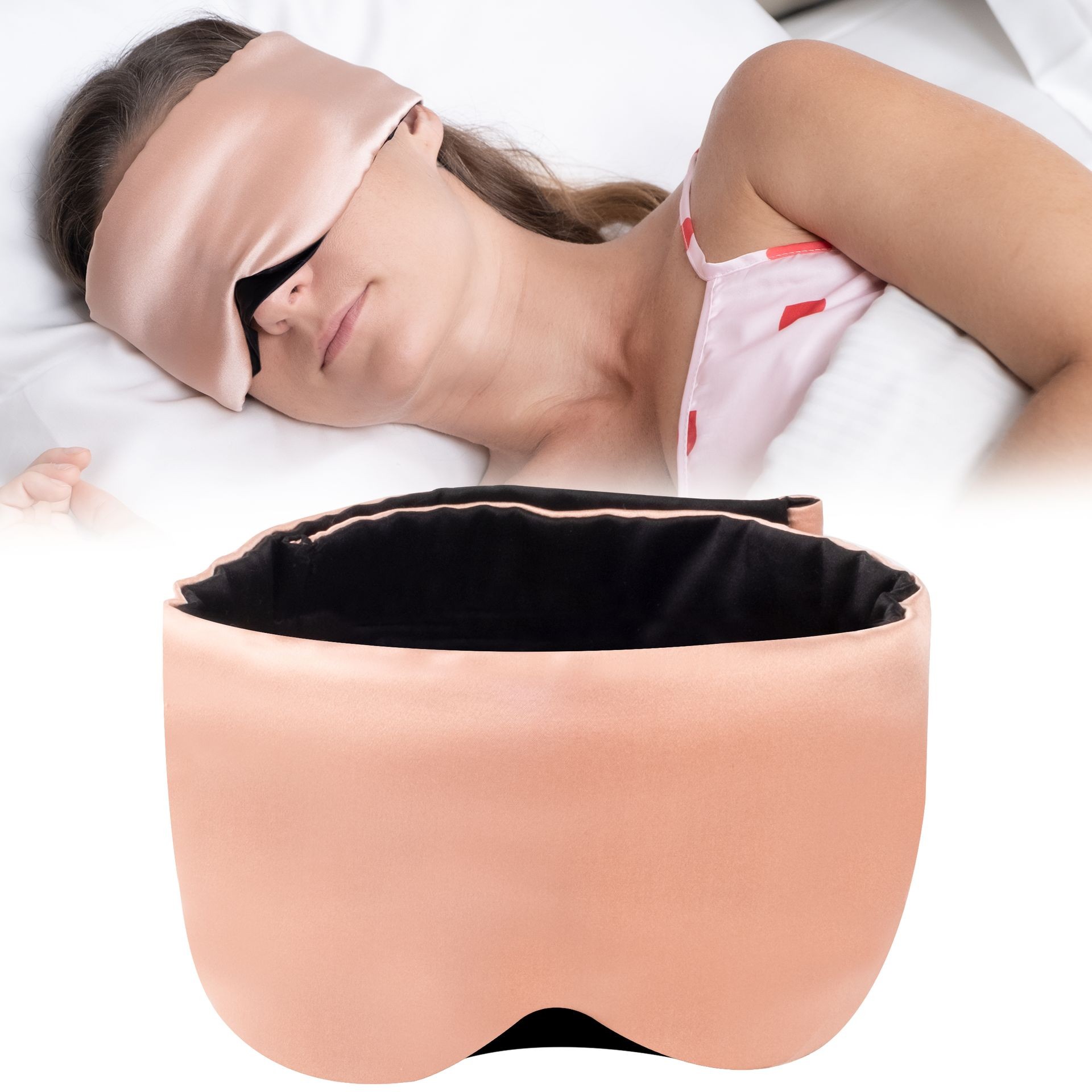UV Blocking Mulberry Silk Eye Masks 